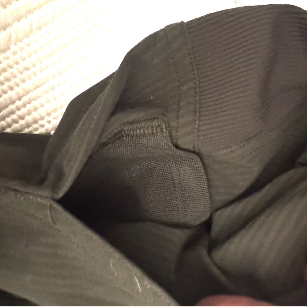 LULU LEMON Dance Studio Dark Army Green Mid Rise Pant Size 6 - Picture 5 of 16